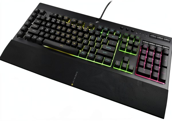 CORSAIR K55 RGB Pro Gaming Keyboard Wired Membrane-3
