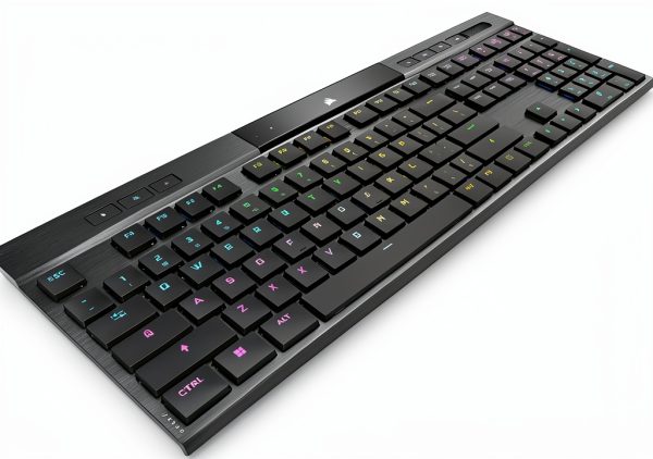 CORSAIR K100 Air Wireless Gaming Keyboard Ultra Thin-5