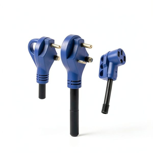 HQRP RV Power Cord 30A to 50A Adapter Copper Wiring Grip-1