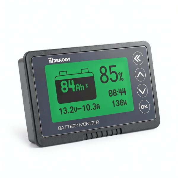 Renogy 500A Battery Monitor Shunt Accurate Voltage Current-0