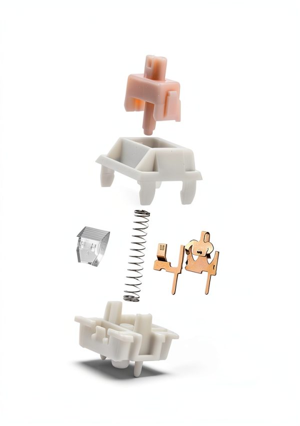 Epomaker Cream Marble Linear Switch Mechanical Keyboard-5