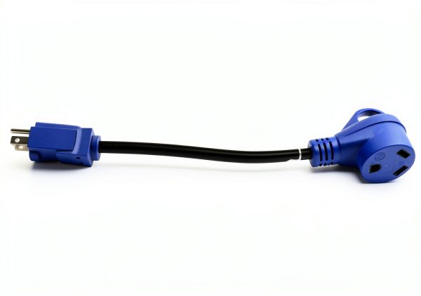 HQRP RV Power Cord 15A to 30A Plug Converter Heavy Duty-6