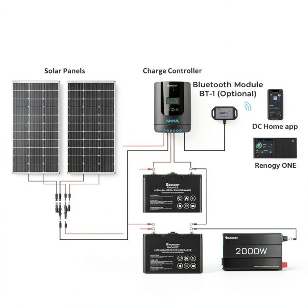 Renogy 30A Rover MPPT Charge Controller Solar Power-6