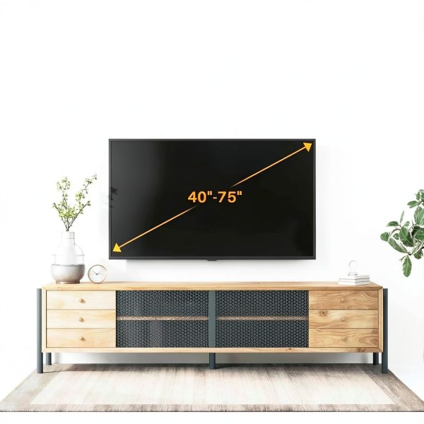 Sylvox Outdoor TV Mount Adjustable Steel Weatherproof-1