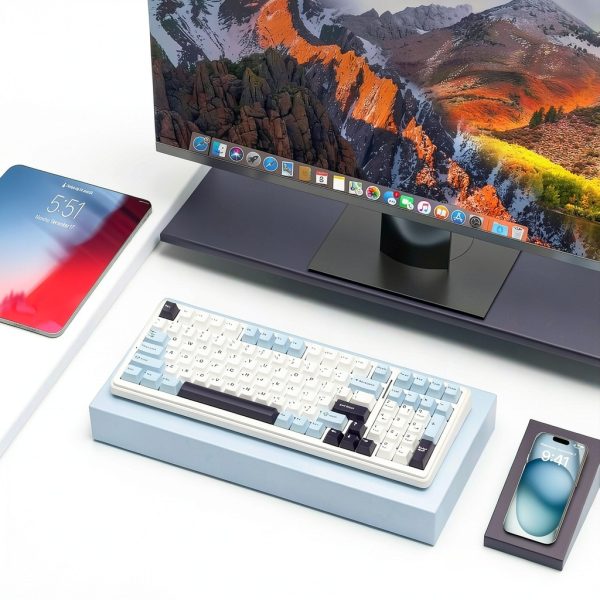 AULA F99 Wireless Mechanical Gaming Keyboard RGB Hot-2