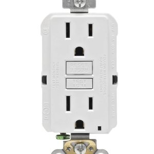 SmartlockPro Slim GFCI Receptacle Self Test Ground Fault-0