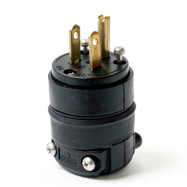 Pavo Grounded Rubber Plugs 15A 125V Durable UL Certified-0