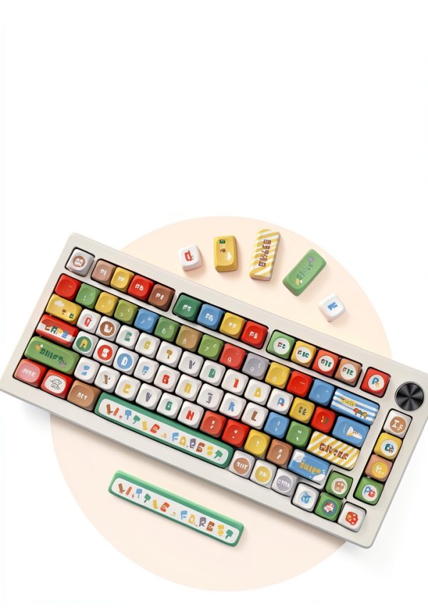 Womier PBT MOA Profile Keycaps Dye Sublimation 131 Keys-1