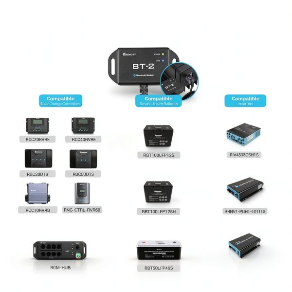 Renogy BT-2 Bluetooth Module Solar System Wireless-2