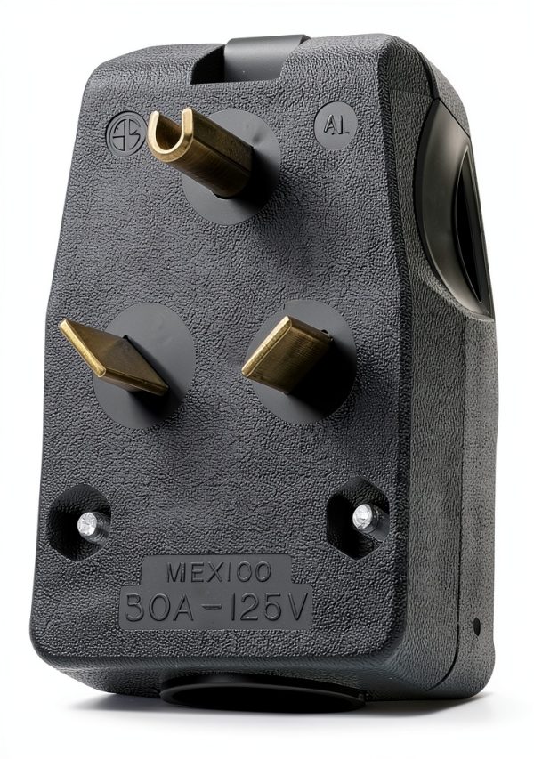 Leviton 30 Amp Travel Trailer Plug Durable Weather Resistant-1