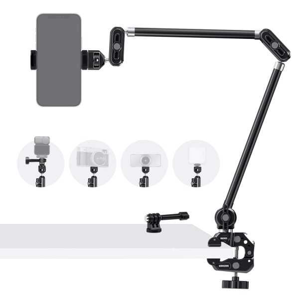 Neewer Magic Arm Overhead Camera Desk Mount Gear Phone-0