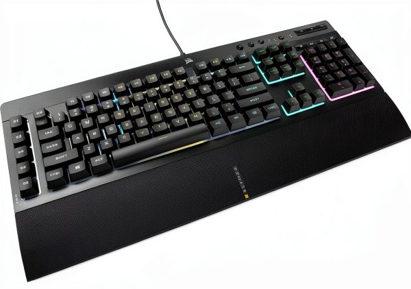 CORSAIR K55 RGB Pro Gaming Keyboard Wired Membrane-0