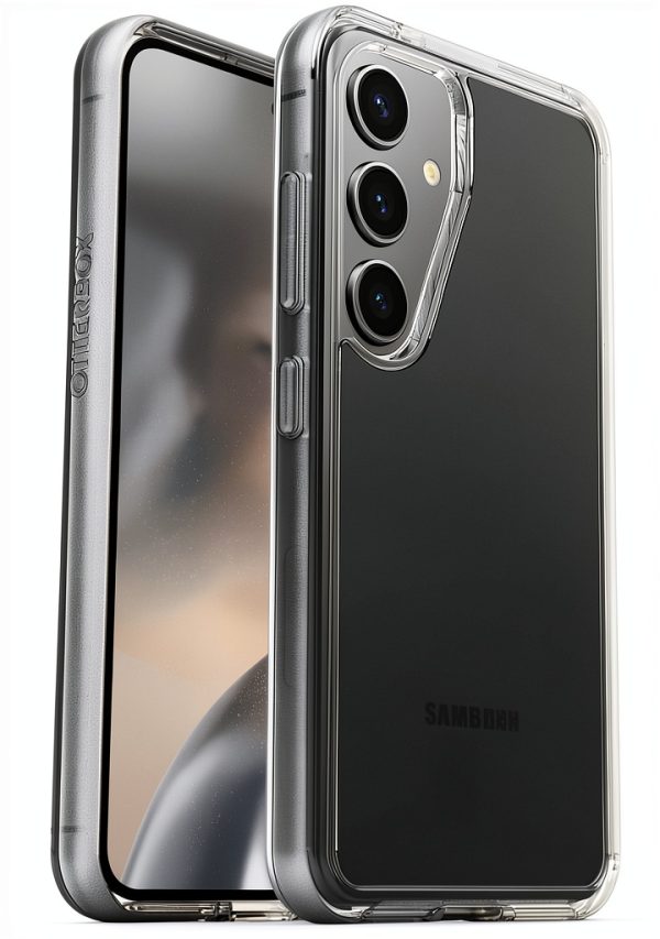 OtterBox Symmetry Case Samsung Galaxy S24 Clear Protective-2