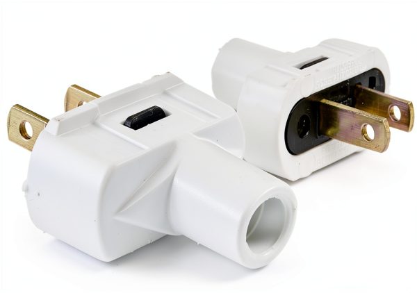 Flat Straight Plug Vinyl Durable Electrical Heating Use-0