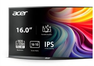Acer PM161W Portable Monitor Ultra Slim IPS Display-0
