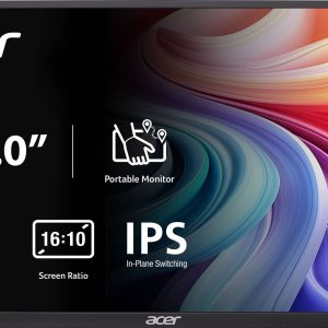 Acer PM161W Portable Monitor Ultra Slim IPS Display-0