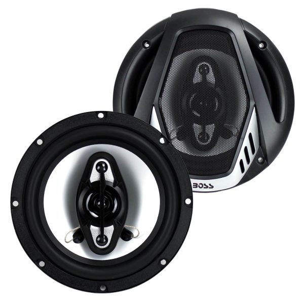 BOSS NX654 6.5 400W 4 Way Car Audio Coaxial Speakers-1