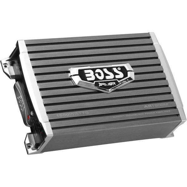 BOSS Audio Armor 1500W Mono Amplifier Class AB MOSFET-0