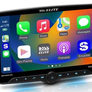 BOSS Elite Car Stereo Wireless CarPlay Android Auto 10.1-0