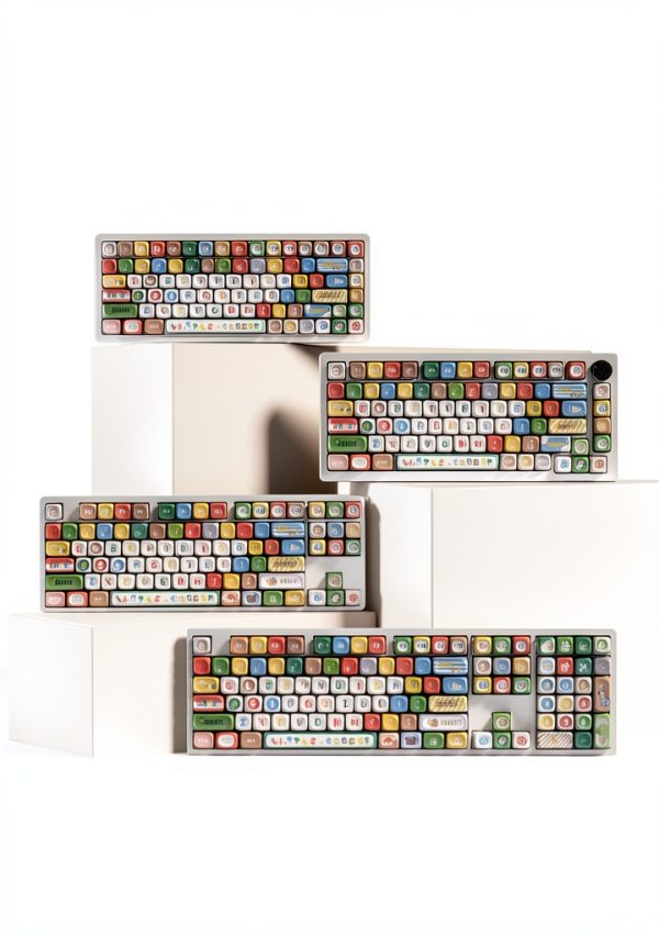 Womier PBT MOA Profile Keycaps Dye Sublimation 131 Keys-5