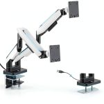Mount-It Dual Monitor Arm Heavy-Duty Ergonomic Desk Mount-0