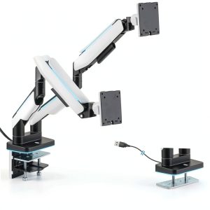 Mount-It Dual Monitor Arm Heavy-Duty Ergonomic Desk Mount-0