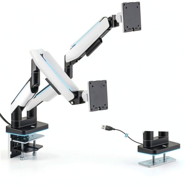 Mount-It Dual Monitor Arm Heavy-Duty Ergonomic Desk Mount-0