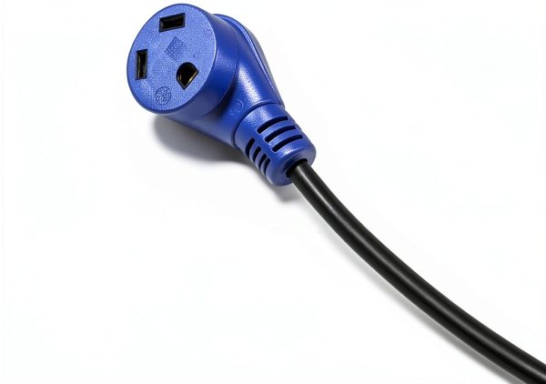 HQRP RV Power Cord 15A to 30A Plug Converter Heavy Duty-1