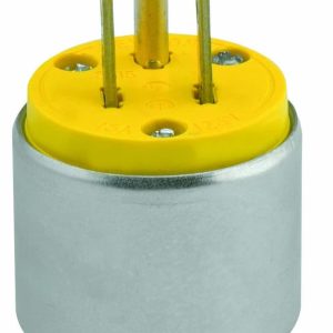 Leviton Armored Rubber Plug Grounding Commercial Grade-0