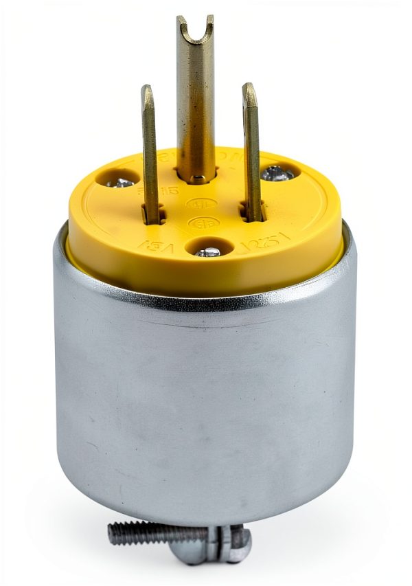 Leviton Armored Rubber Plug Grounding Commercial Grade-0