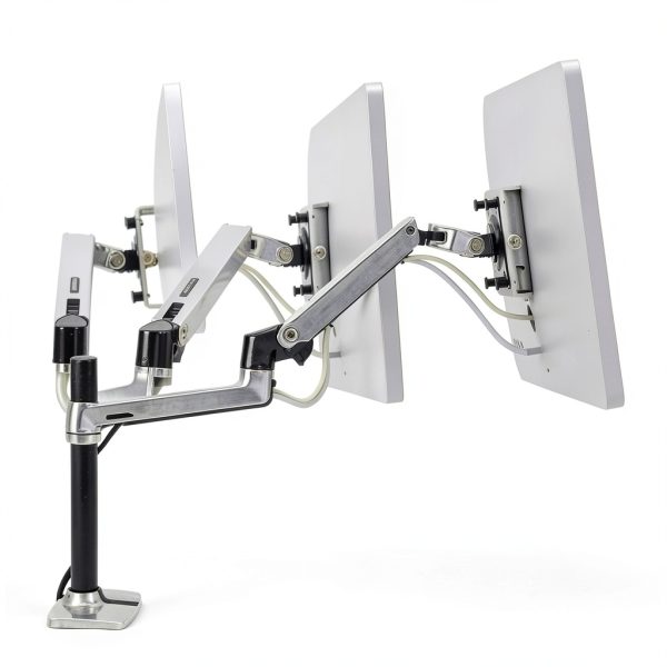LX Desk Monitor Arm Tall Pole Ergonomic Workspace Solution-1