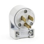 Leviton Angle Plug Commercial Grade PVC Construction 15A-0