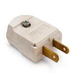 Polarized Plug 15A 125V Brass Blades Residential Light Duty-0