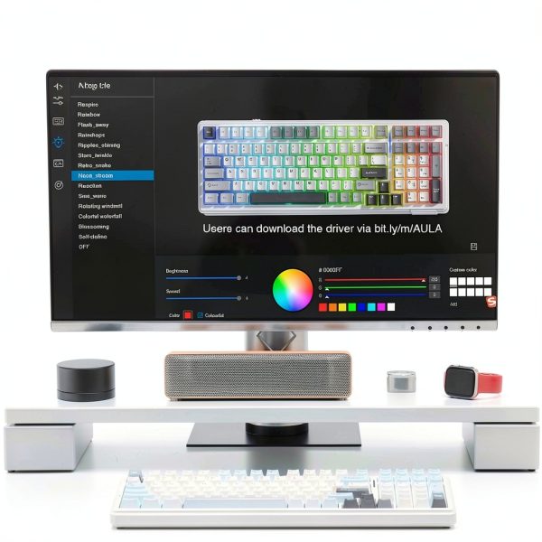 AULA F99 Wireless Mechanical Gaming Keyboard RGB Hot-5