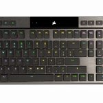 CORSAIR K100 Air Wireless Gaming Keyboard Ultra Thin-0