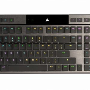 CORSAIR K100 Air Wireless Gaming Keyboard Ultra Thin-0