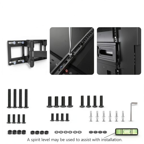 Pavo Full Motion TV Wall Mount Flexible Home Setup-3