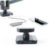Pavo Dual Monitor Mount Gas Spring Arms USB Ports-5