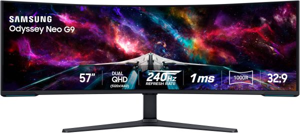 Samsung 57 Odyssey Neo G9 Dual UHD Gaming Monitor 240Hz-13
