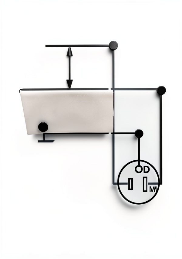 Leviton NEMA 5-15 Outdoor Plug Yellow Brass Blades-2